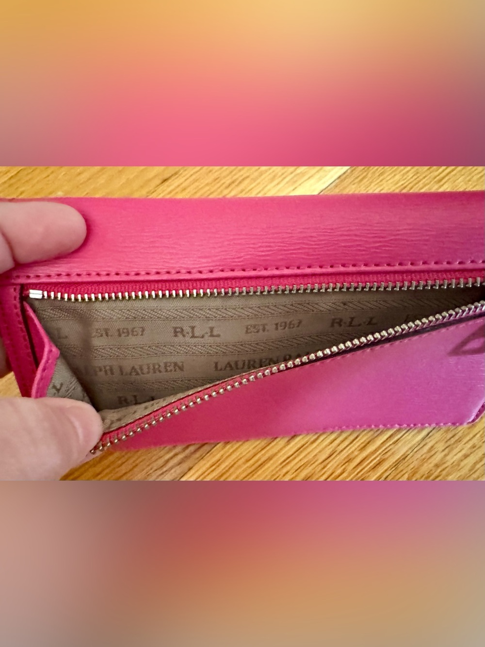 Lauren Ralph Lauren Pink “Hanway” Cork
Top Shopper Tote & Coordinating Wallet - Picture 15 of 16